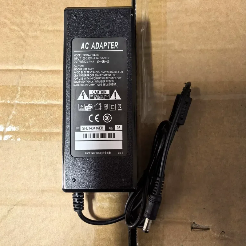 for SFD44R04-08 Power Adapter 12V 4A Output Input 10