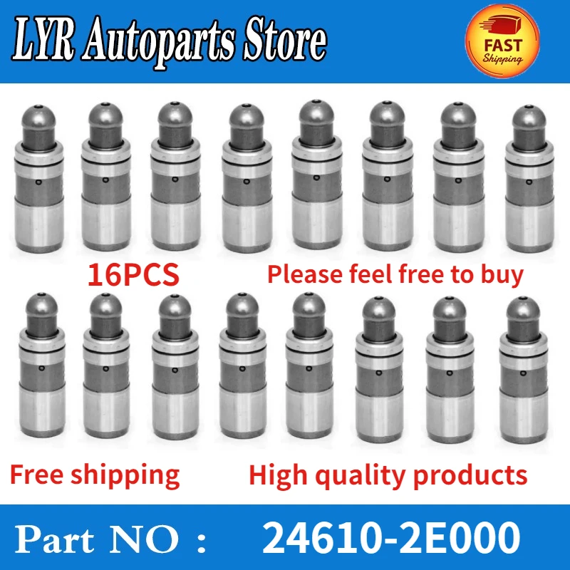 

16 шт. регулятор коромысла для Hyundai Elantra Sonata Tucson Veloster для KIA Soul Forte Optima 246102 E000 24610-2E000