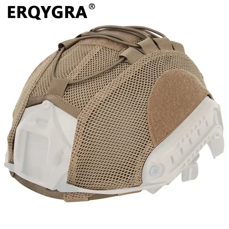 ERQYGRA Tactical Cover for Fast Helmet Cloth Hunting Airsoft Paintball Accessories CS Wargame Sports Safety Outdoor Equipment