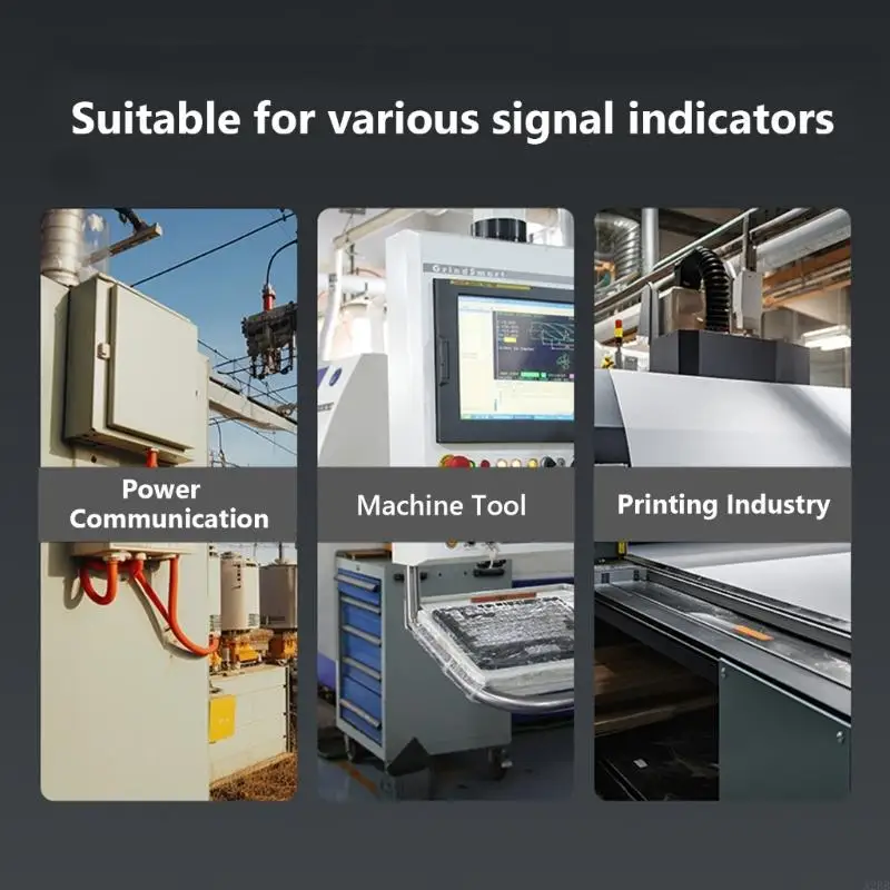 

Voltages Monitors with Large LED Display Voltages Measurement Device Simple Operate for Accurate Electrical Measurements