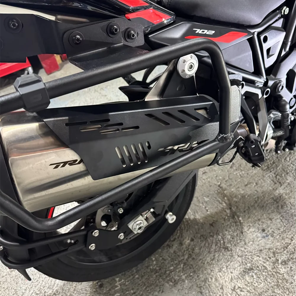 For Benelli TRK702X TRK702 TRK 702 X TRK 702X Accessories Muffler Exhaust Pipe Heat Shield Guard Anti-scalding Cover Protector