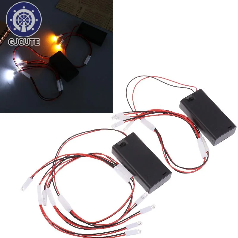 DIY 인형의 집 조명용 슈퍼 브라이트 3V LED 램프 비즈, No.5 배터리 작동