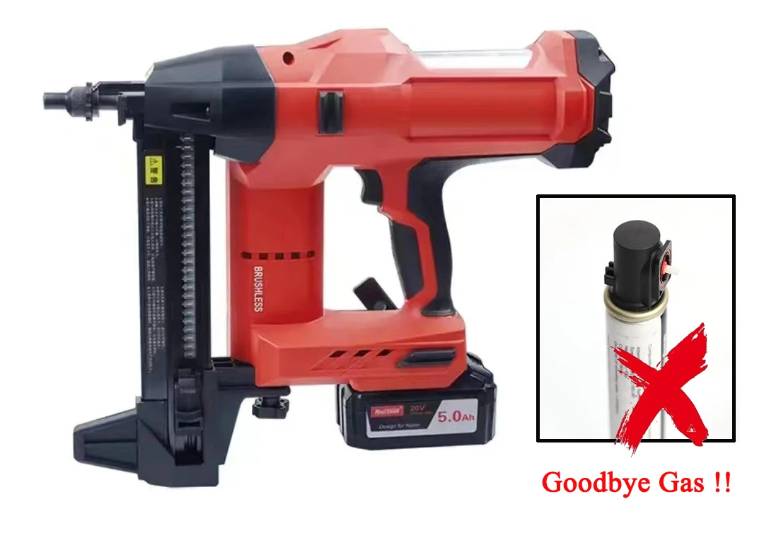 for Dccn100X2 Electric  Air  Concrete nail Cordless  Stenel nail gun image 4