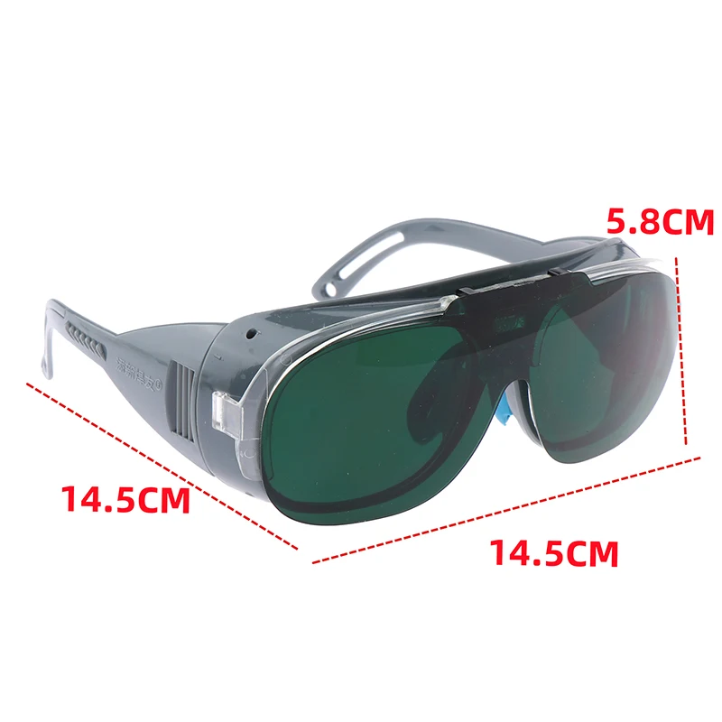 Solar Auto-Darkening Welding Goggles – Arc & Strong Light Dimming, PC/ABS Frame, Dark Green, Comfort Fit
