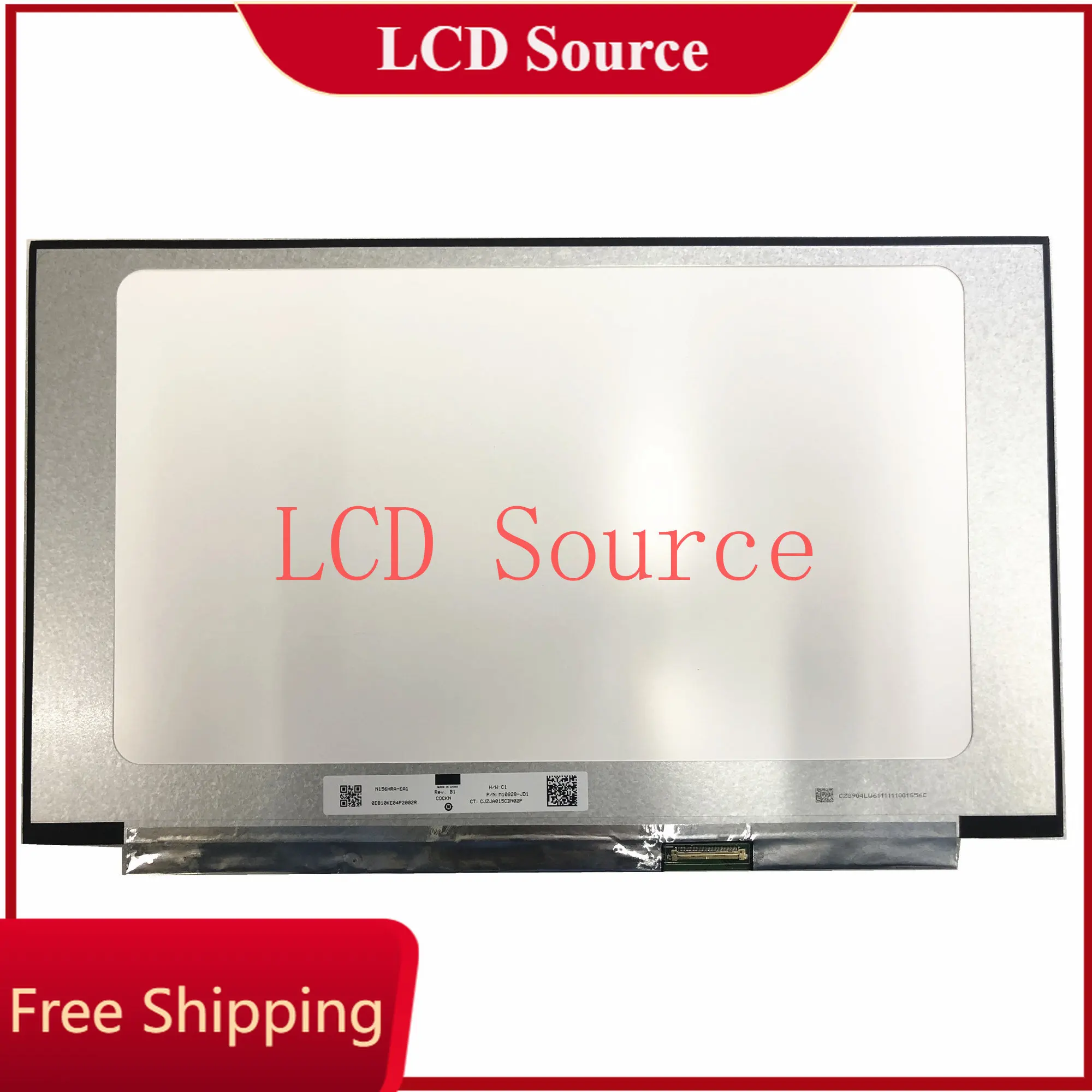 

N156HRA-EA1 Rev .B1 N156HRA-EA1 REV. C1 EDP 40 Pins 15.6 Inch 144HZ IPS Screen FHD 1920X1080 No Screw Hole LED LCD Screen Panel