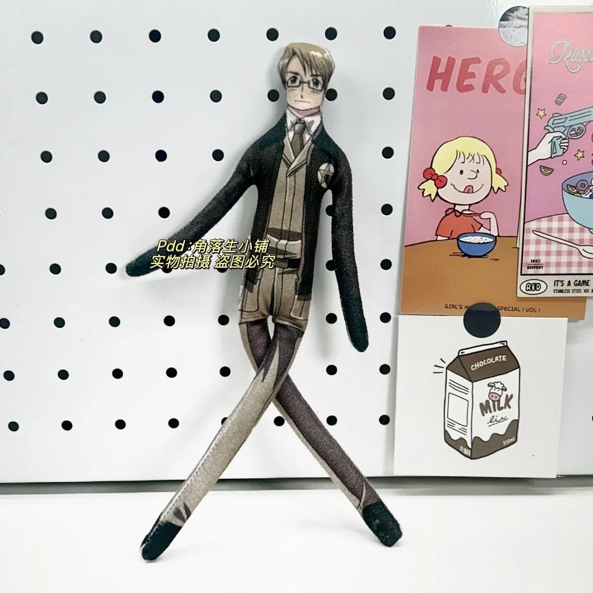 27cm Axis Powers Plush Toy APH Hetalia Stuffed Doll Arthur Kirkland Alfred F Jones Flexible Body Wire Plushie Decoration Gifts