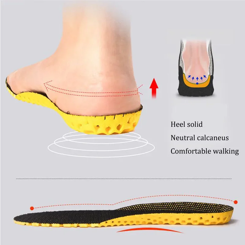 Neue Orthopädische Memory Foam Einlegesohlen Sport Einsatz für Füße Mann Frauen Sohlen Pad Schuhe Sohle Mesh Orthesen Atmungsaktive Lauf Kissen – Detail 9