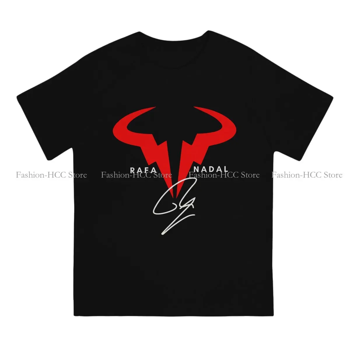 Red Style Polyester TShirt Rafael Nadal Comfortable Creative Graphic  T Shirt Stuff