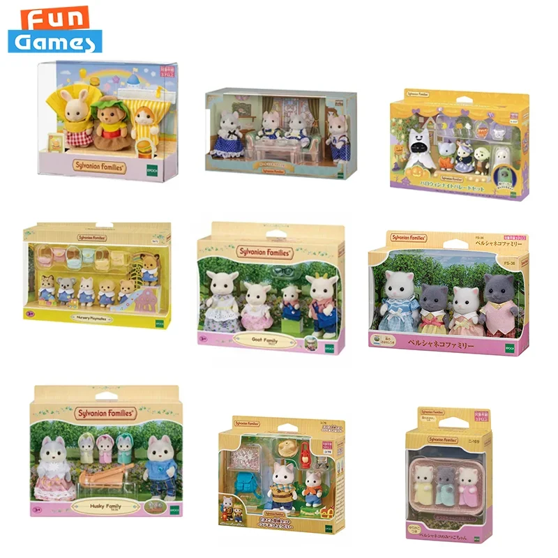 Auf Lager sylvanian ische Familien Figur original ternurines sylvanian ische Familie exklusive accesorios Raum Ornament Geschenk für Kinderspiel zeug