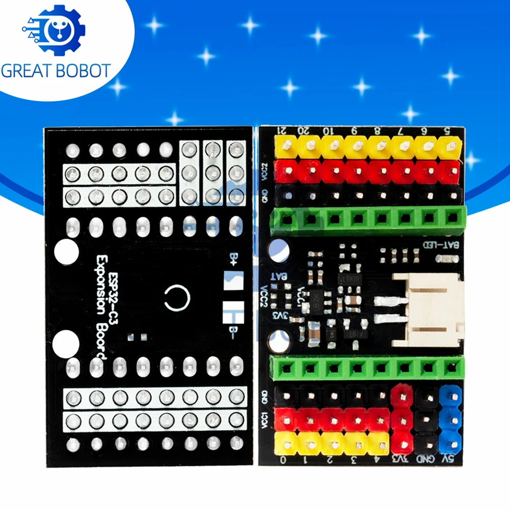 ESP32 C3 SuperMini  Expansion Board IO Port Extraction Control Sensor  for aiduino