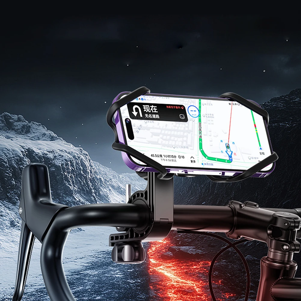 Охлаждающая подставка для велосипедного телефона, охлаждающее крепление для велосипедного телефона, вращающийся на 360 градусов велосипедный держатель для телефона, зажим для электрического велосипеда, мотоцикла