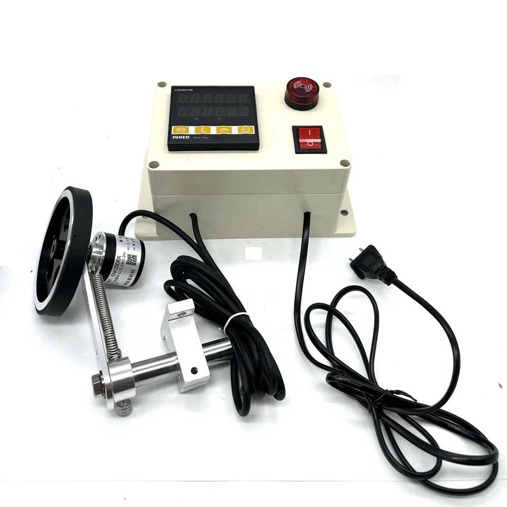 Contador do medidor com função do alarme, roda, rolo, codificador, medida da distância, SCN-P62