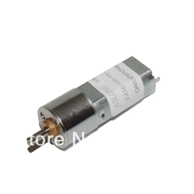 

3-6V DC Geared Speed Reduce Motor w Reduction Gearbox 16GA-050 6V 30/50/100/150/200/260/360/600RPM