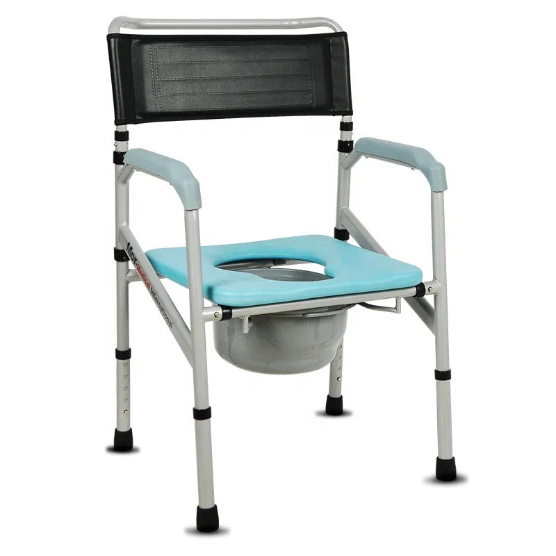 Factory cheapest hospital adult elderly disabled foldable portable toilet commode shower chair