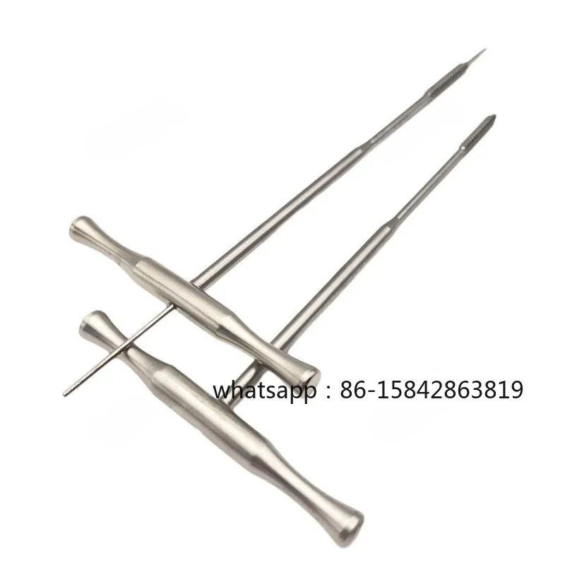 Orthopedic Surgical Instrument Tool, Stainless Steel T-shaped Solid, Hollow Tap