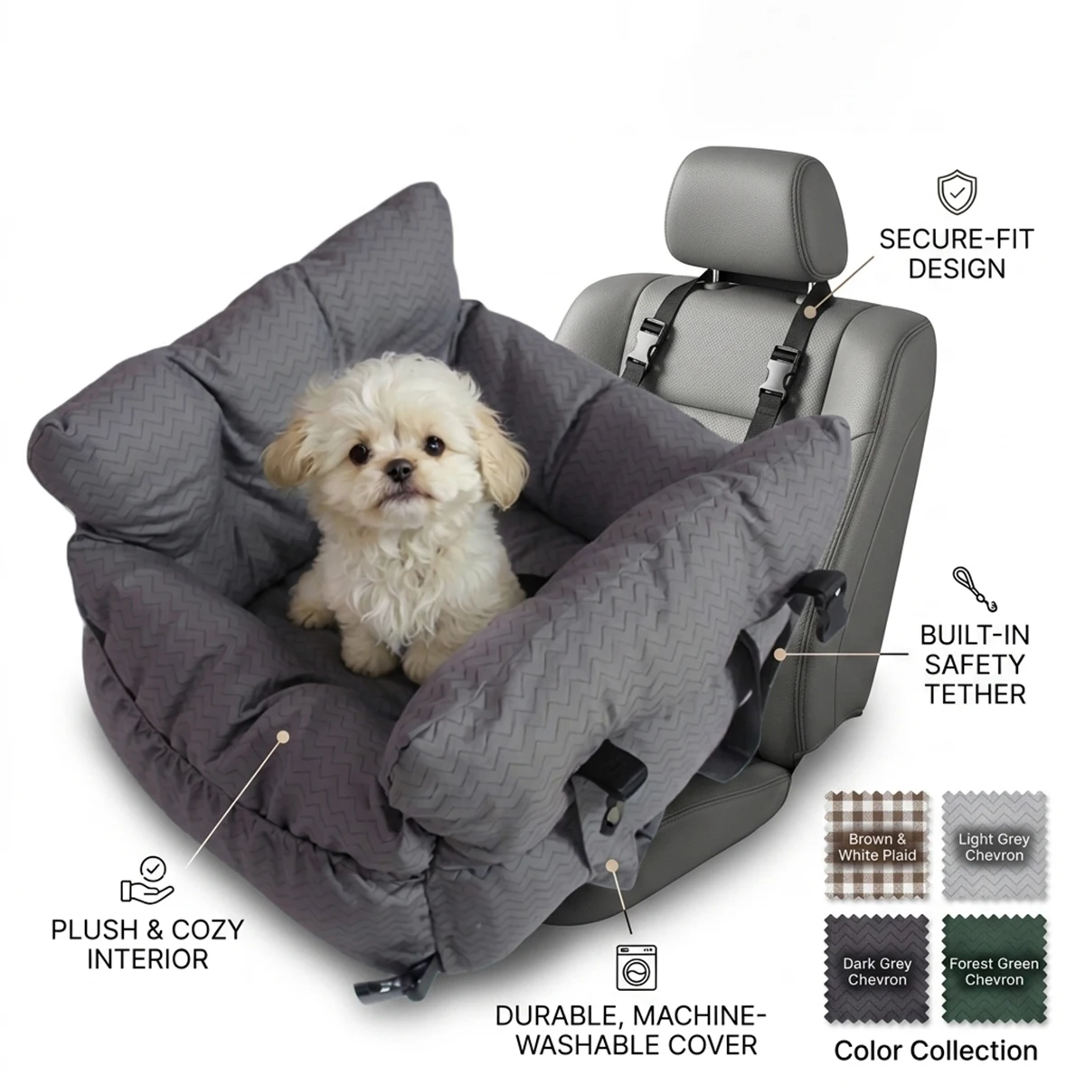 new-warm-portable-dog-car-seat-for-pet-smallmedium-dogs-with-washable-cushion-bed-safety-belt-storage-pocket-for-outdoor-travel