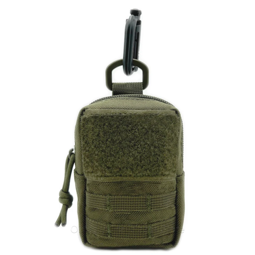 Taktische Mini-MOLLE-Tasche, kompakte Mehrzweck-EDC-Batterie-Zigarettenetui-Kartenhalter-Gürteltasche für Jagd, Trekking, Laufen, Camping – Detail 2