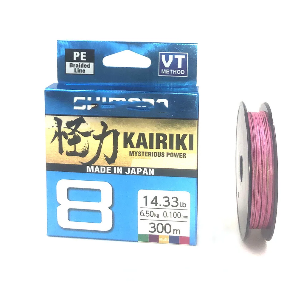 Imagem -04 - Kairiki Multifilament Fishing Line Trançado Principal Linha de Pesca Fio de Cabo Mantis Green Multifilament pe 150m 300m