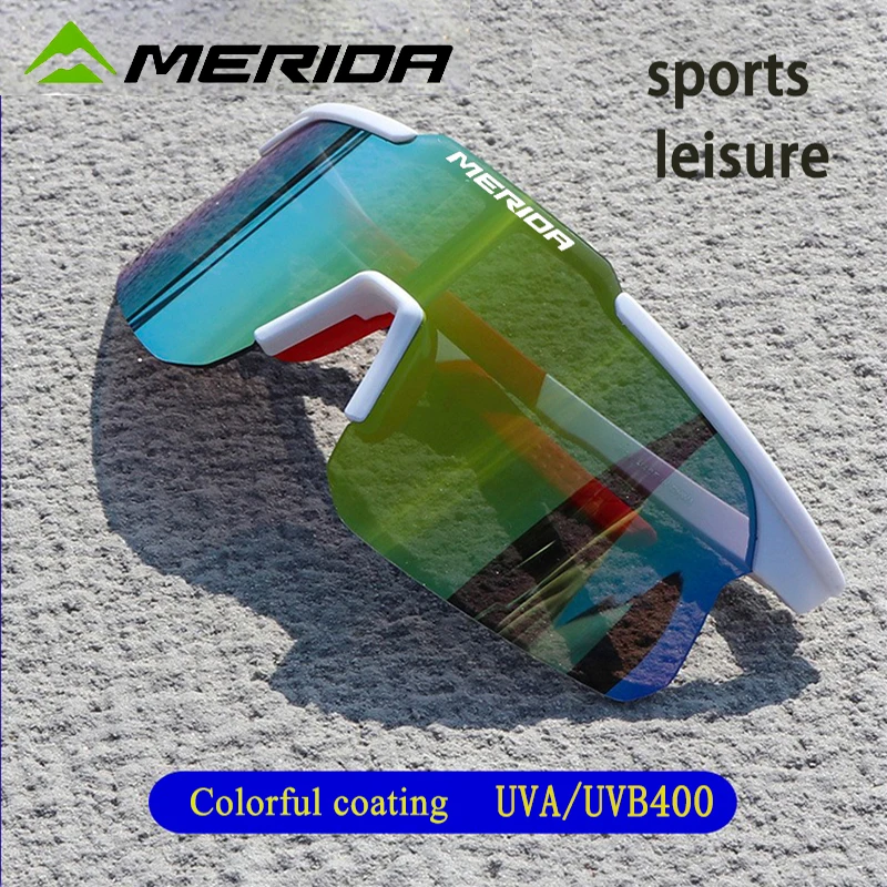 نظارات ميريدا لركوب الدراجات للنساء والرجال، نظارات رياضية UV400، نظارات ركوب الدراجات الجبلية، عدسات الطريق والدراجات الخارجية #2