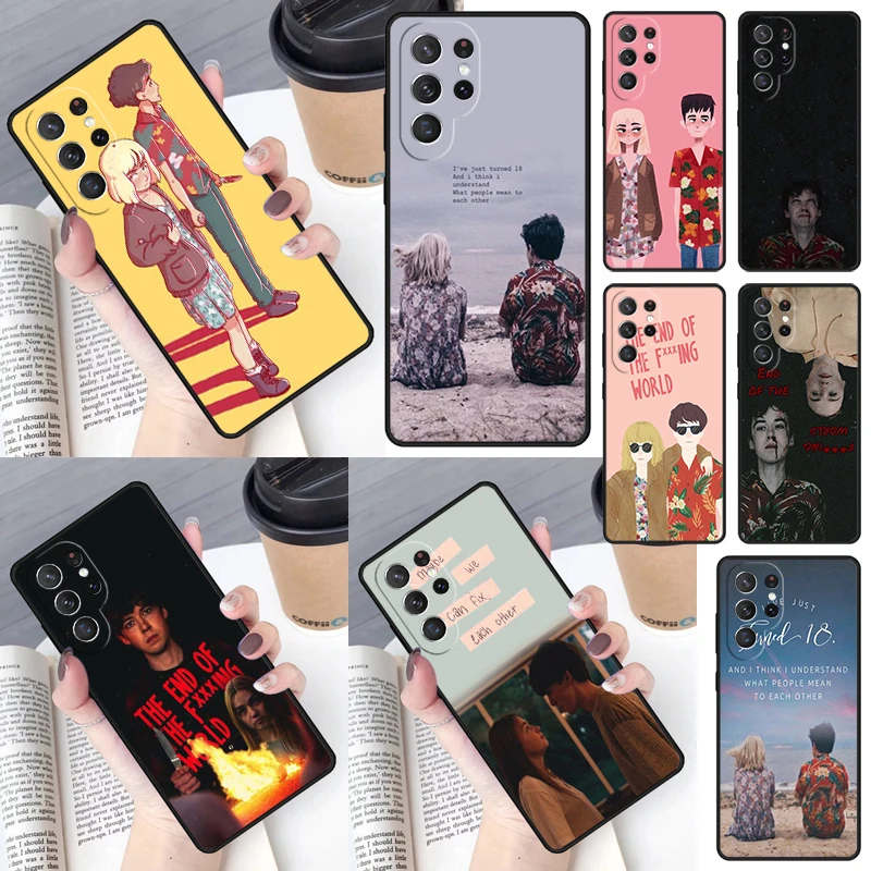 The End of the Fing World Phone Case for Samsung Galaxy S26 Ultra S25 S24 S23 S22 S21 S20 Note10 Plus FE Cover