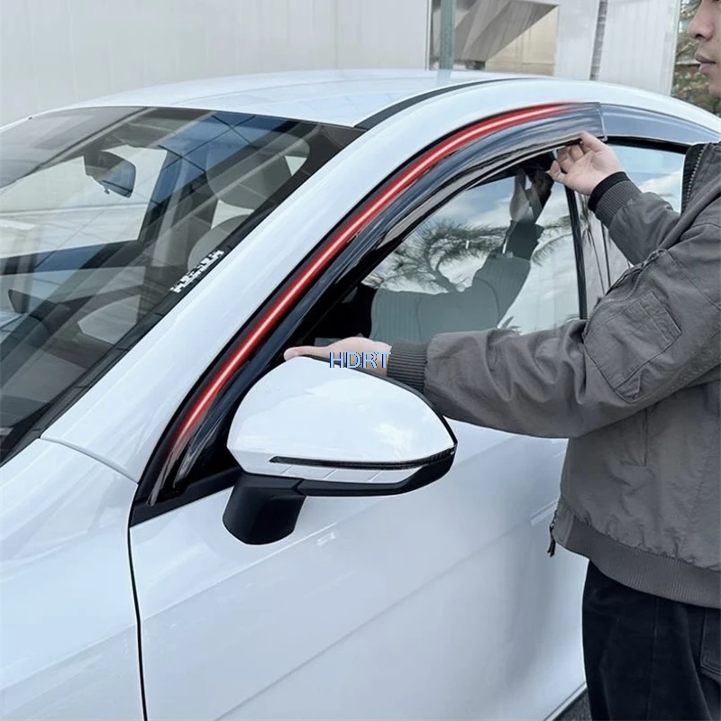 

Зеркало заднего вида в стиле автомобиля, укрытие для бровей от дождя для BYD Seal 05/Seal 5 DM-i 2025 + козырек на боковое окно, солнцезащитный козырек