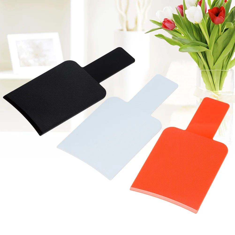 3Pcs Hair Dye Board and Brush Set Anti Slip Diamond Surface Ideal for Painting Bleaching Long Hair Styling Salon Household Use - Image 4