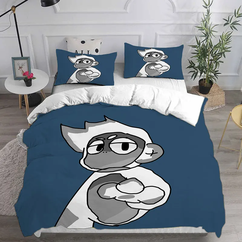 Game Gorilla Tag Bedding Sets Comforter Quilt Bed Cover Duvet Cover Pillow Case 2-3 Pieces Sets Bedroom Decoration Home Textiles