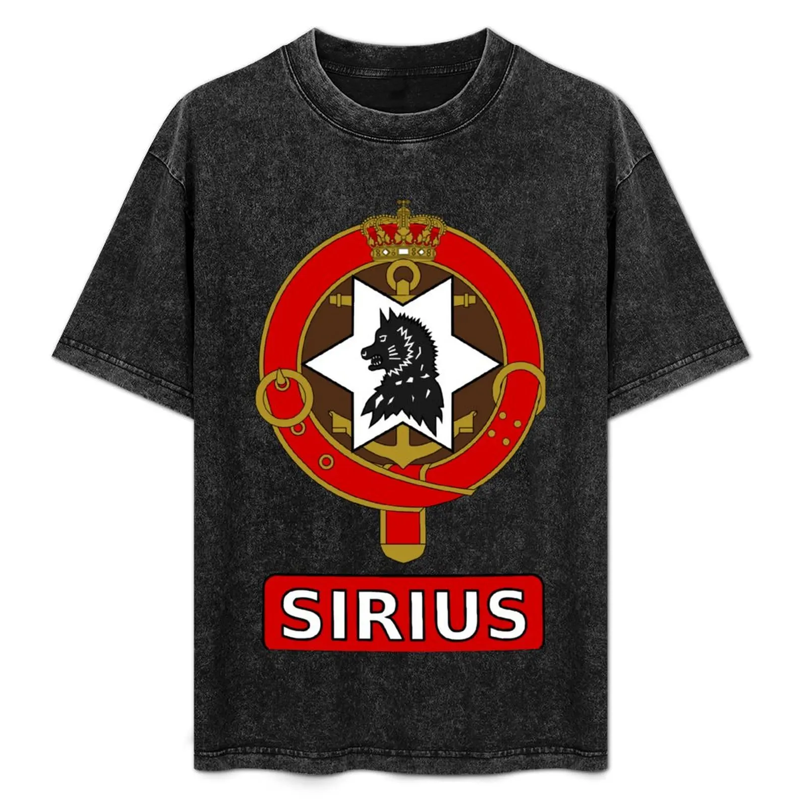 Sl?depatruljen Sirius - Sirius Dog Sled Patrol (Danish Navy) T-Shirt Novelty Print Casual Tee Shirt