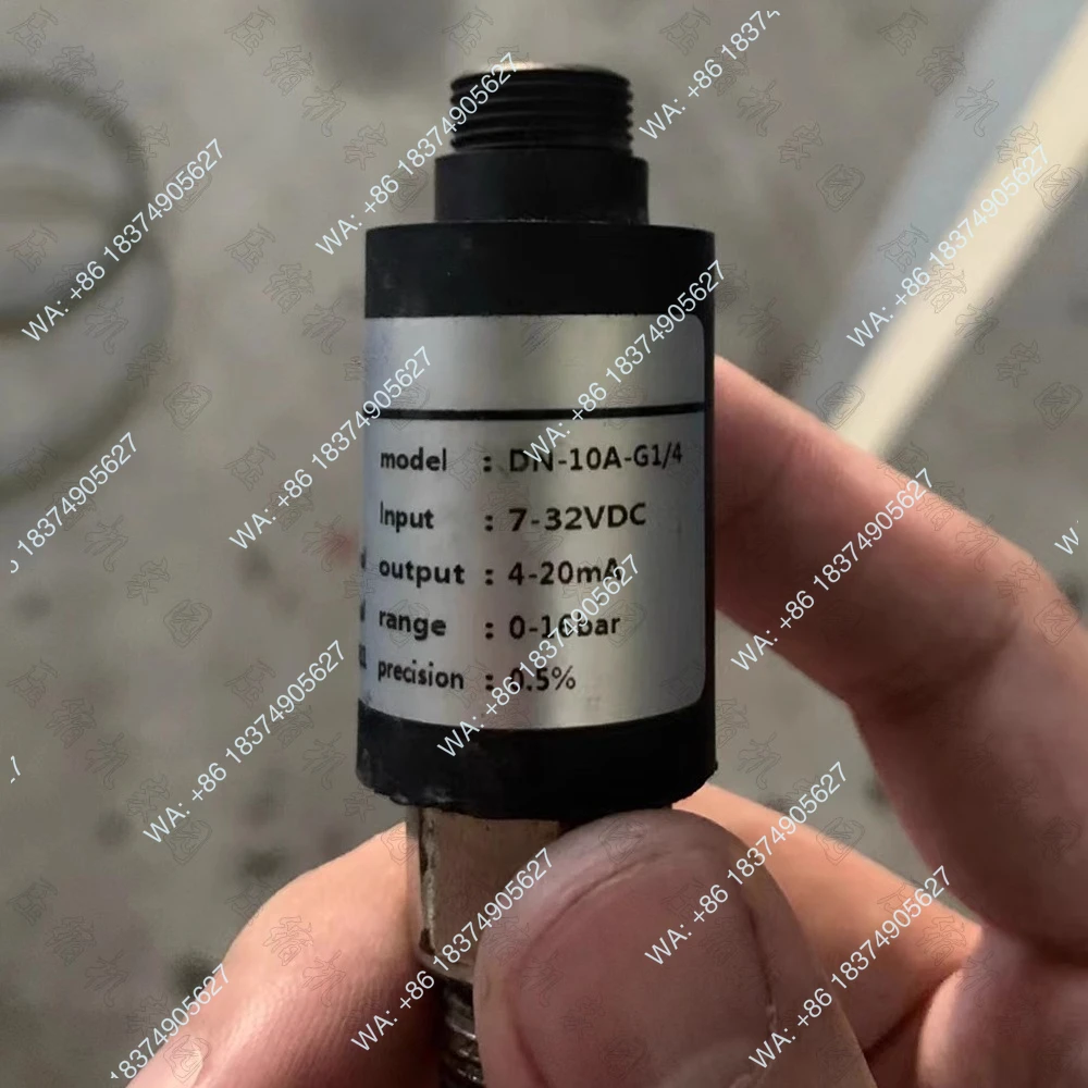 1pcs Screw Air Compressor Air Pump JYDN-10A-G1/4 R1/4 Pressure Sensor Black Plastic Shell Probe