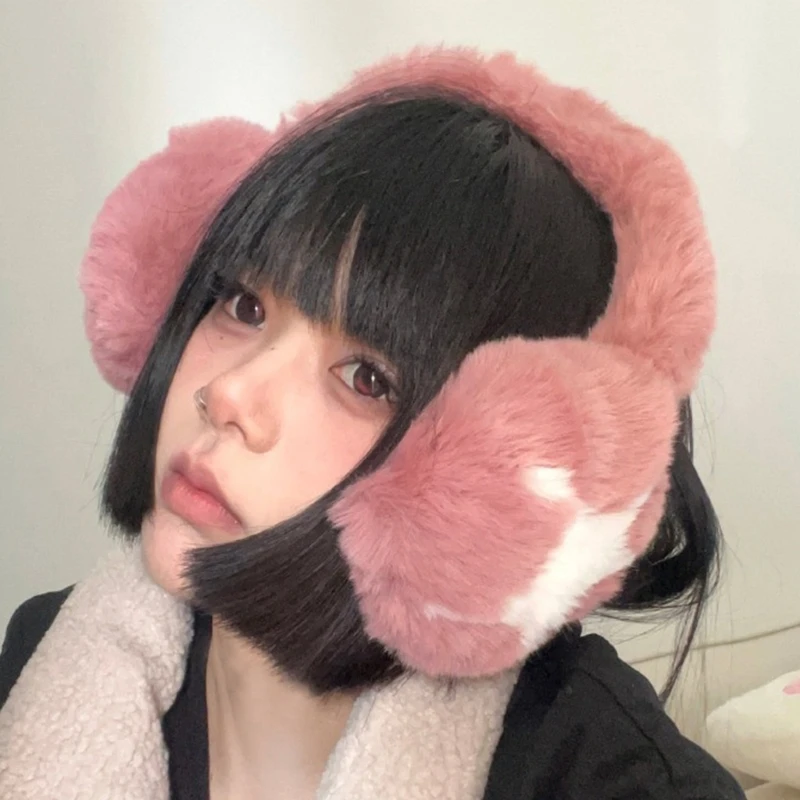 Lovely Star Printed Earmuff Thermals Ear Covers Elastics Foldable Ear Muffs