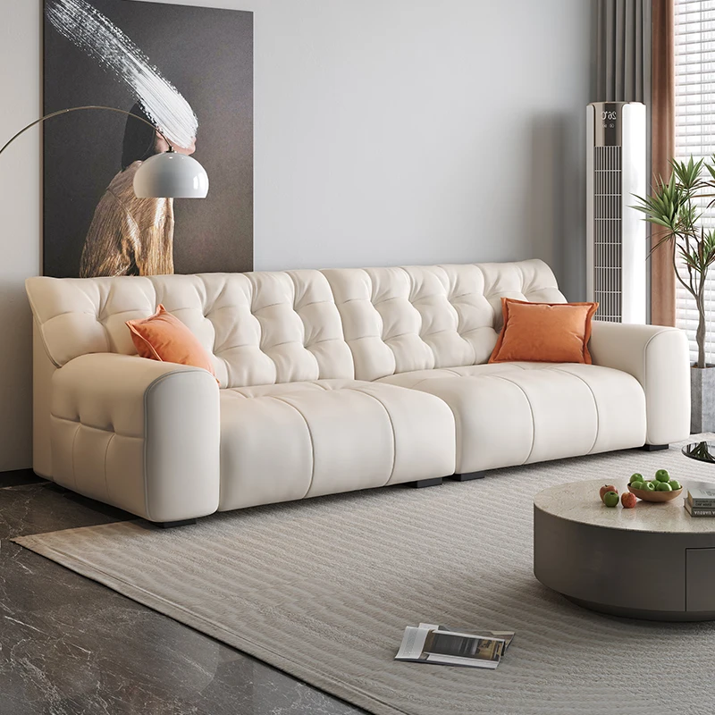 

New Arrival Fancy Living Room Sofas Modern Lazy Nordic Designer White Sofa Lounge Loveseat Woonkamer Banken Apartment Furniture