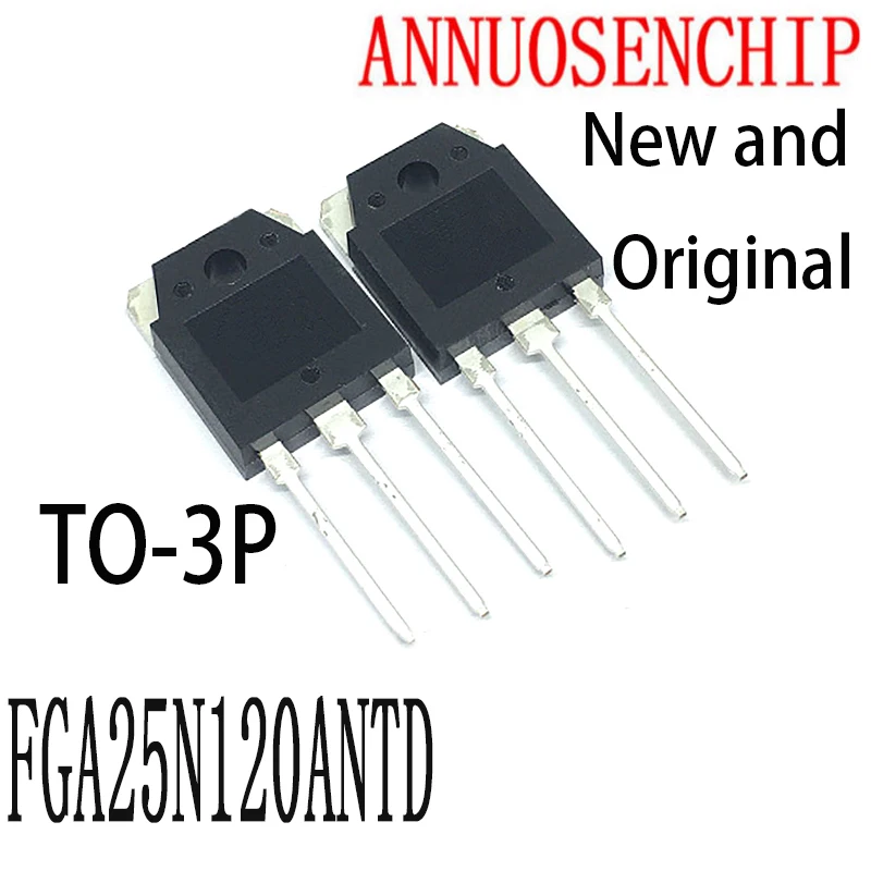 5PCS New And Original TO-3P FGA25N120 1200V 50A TO3P 25N120 FGA25N120ANTD