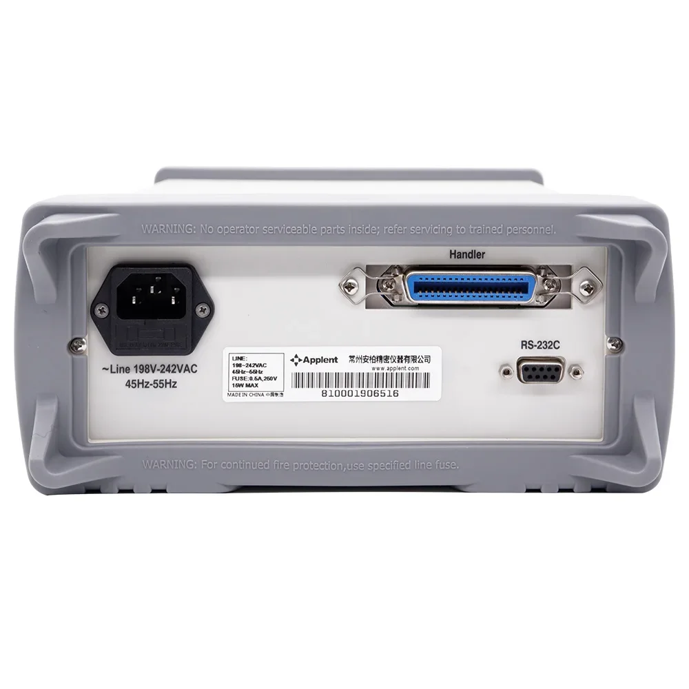 Medidor LCR automático de alta precisão AT810 100 Hz a 10 kHz