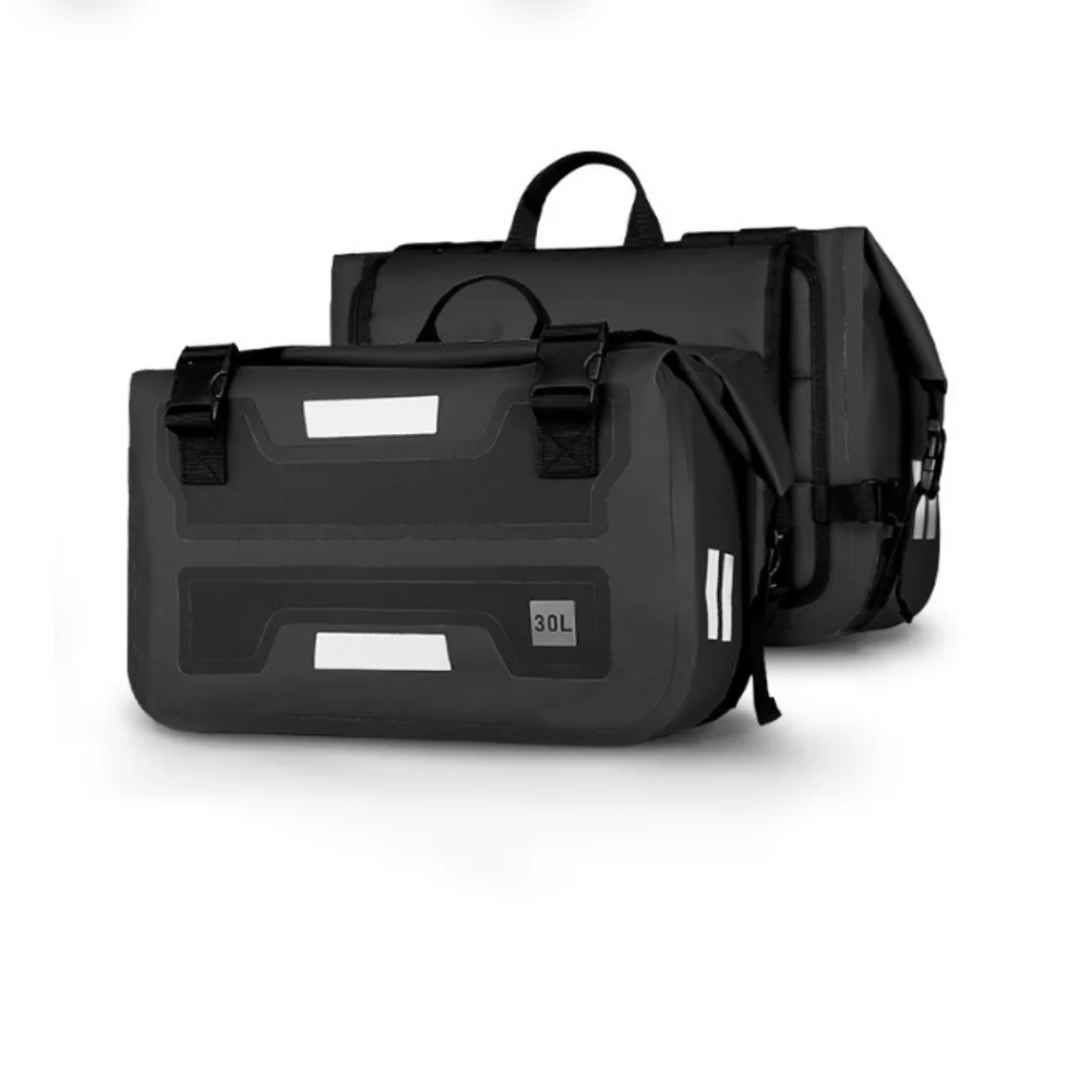 

30L Motorcycle Saddle Bag Large Capacity Riding Side Bag Wear Resist Motorcycle Side Bag Motorcycle Modification Accessories