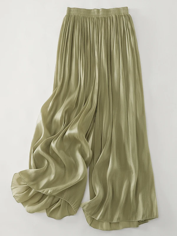 กางเกงขายาวทรงหลวมเอวสูงสำหรับผู้หญิง ไซส์ใหญ่ ช่วยพรางหุ่น เหมาะสำหรับโยคะ เต้นรำ และใส่ลำลอง