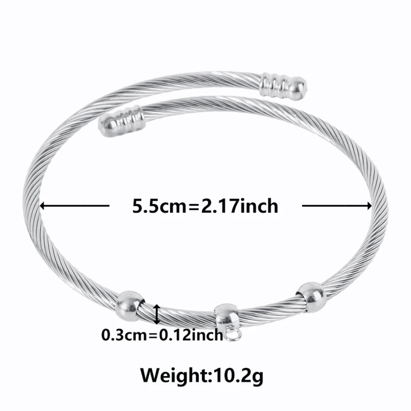 1/2 Stuks Roestvrijstalen Vrouwen Onregelmatige Getextureerde Open Manchet Armband Bamboe Bladeren Oor Van Tarwe Gehamerd Dikke Mannen Armband Sieraden