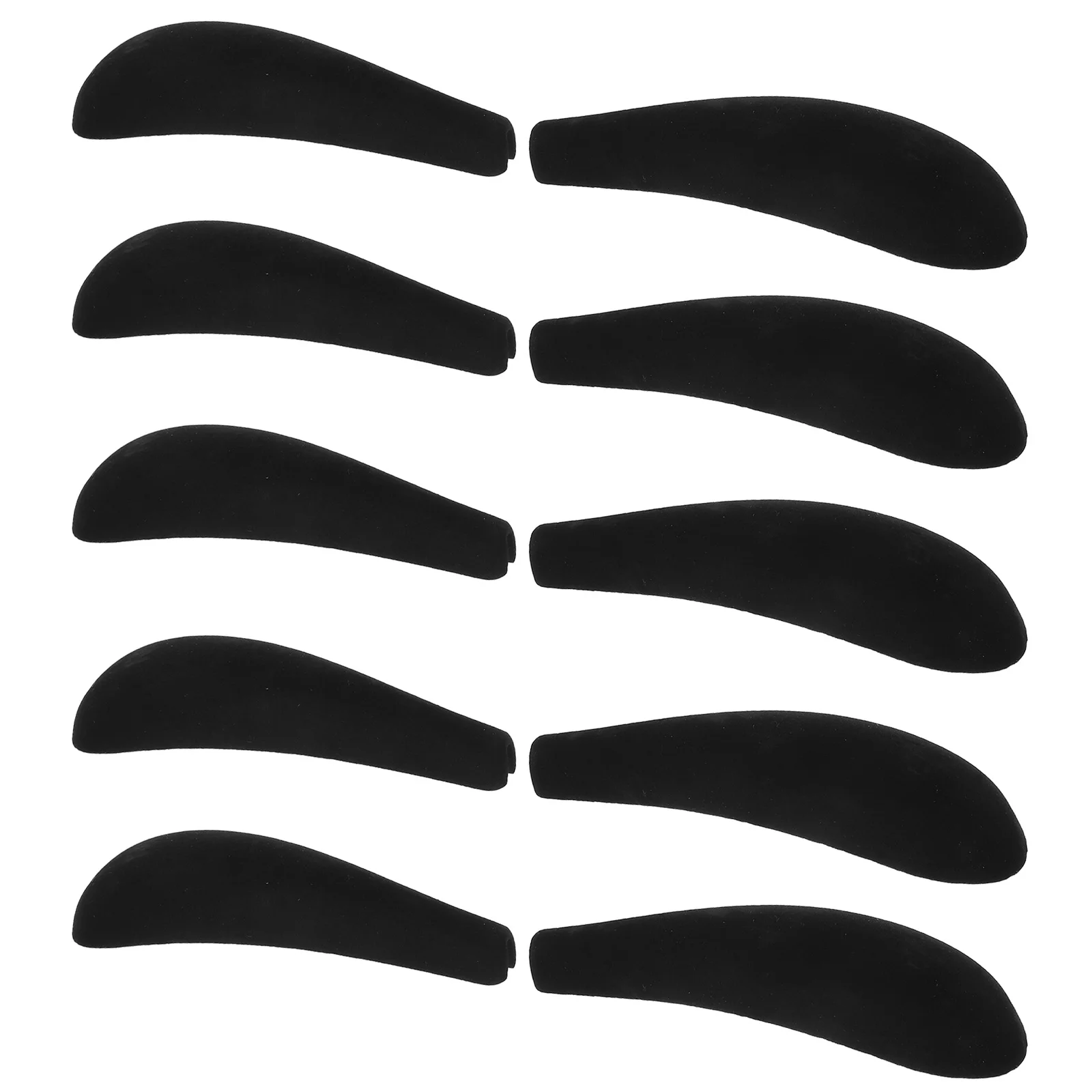 

10 pcs Hanger Shoulder Pads Flocking Non-Skid Wide Support For Clothes Shape Suit Dress T-Shirt Sweater Garment Hanger Forms