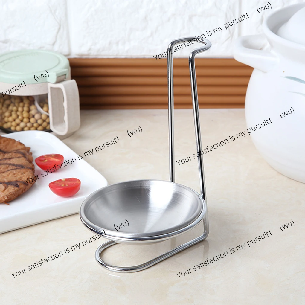 Vertical Spoon Rest Stainless Steel Ladle Spoon Strainer Scoop Holder Cooking Utensils Bracket Home Kitchen Storage Tool