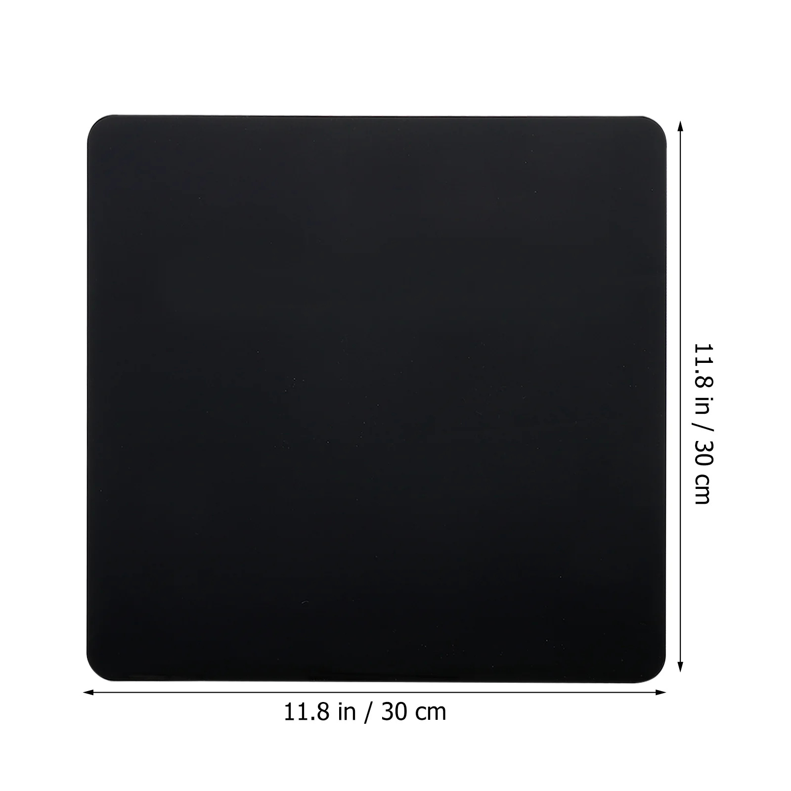 

2 Pcs Reflectors Photo Backdrops Props Small Reflection Plate Portable White for Photographing Photography