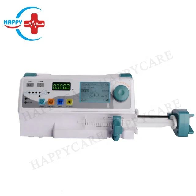 HC-G045 Portable Digital  Pump  Pump With Drug Library Medical Equipment For Hospital