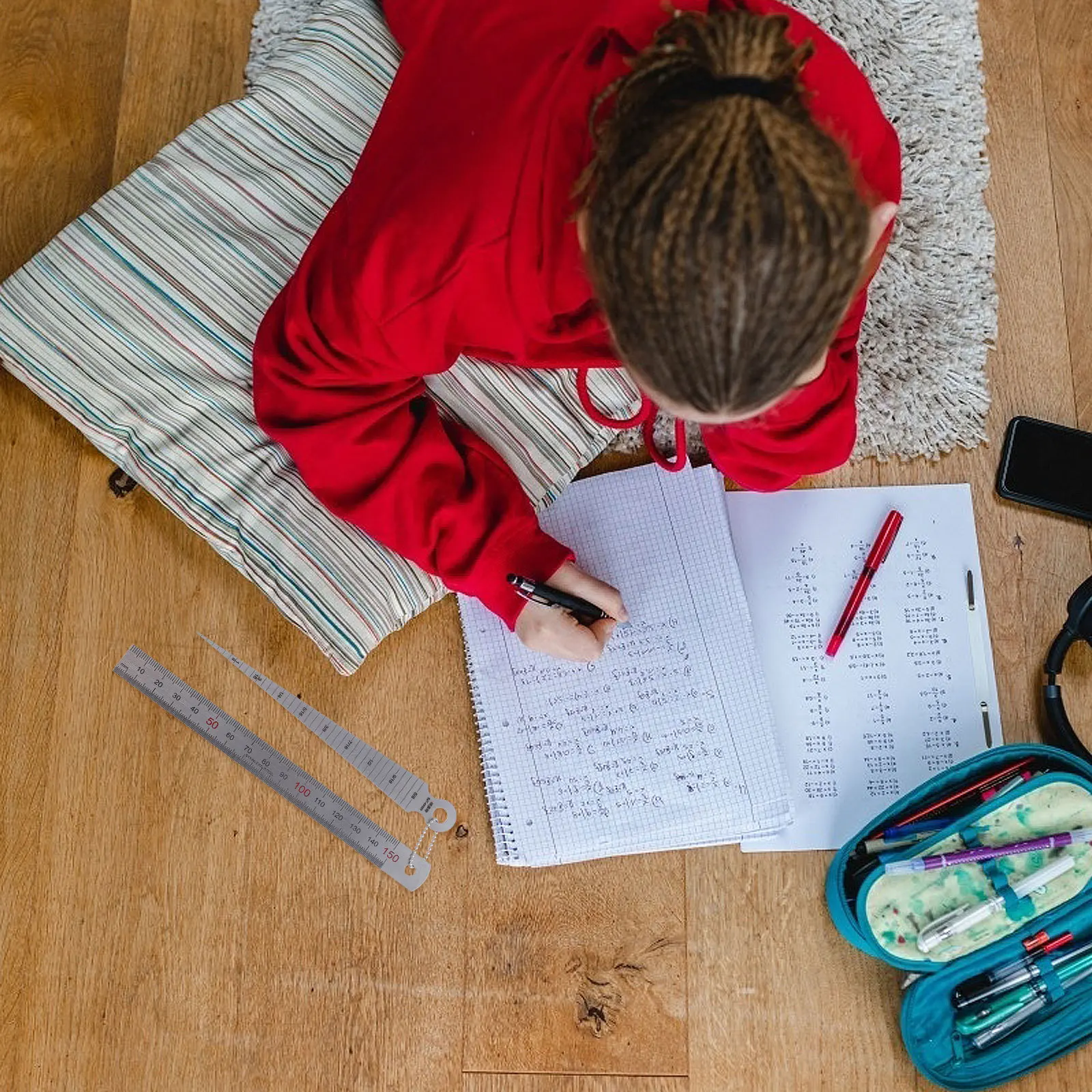 

1Set Stainless Steel Taper Welding Gauge Heavy Duty Miniature Lightweight Straight Ruler Welding Depth Inspection Practical