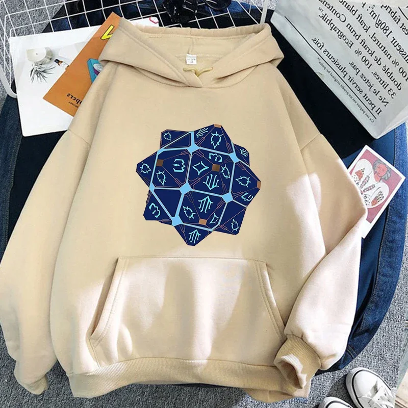 Arcane The Hexcore Hoodie Fashion Sweatshirt Cartoon Print Fleece Clothes Unisex Fashion Casual Kawaii Pullovers Tops Streetwear