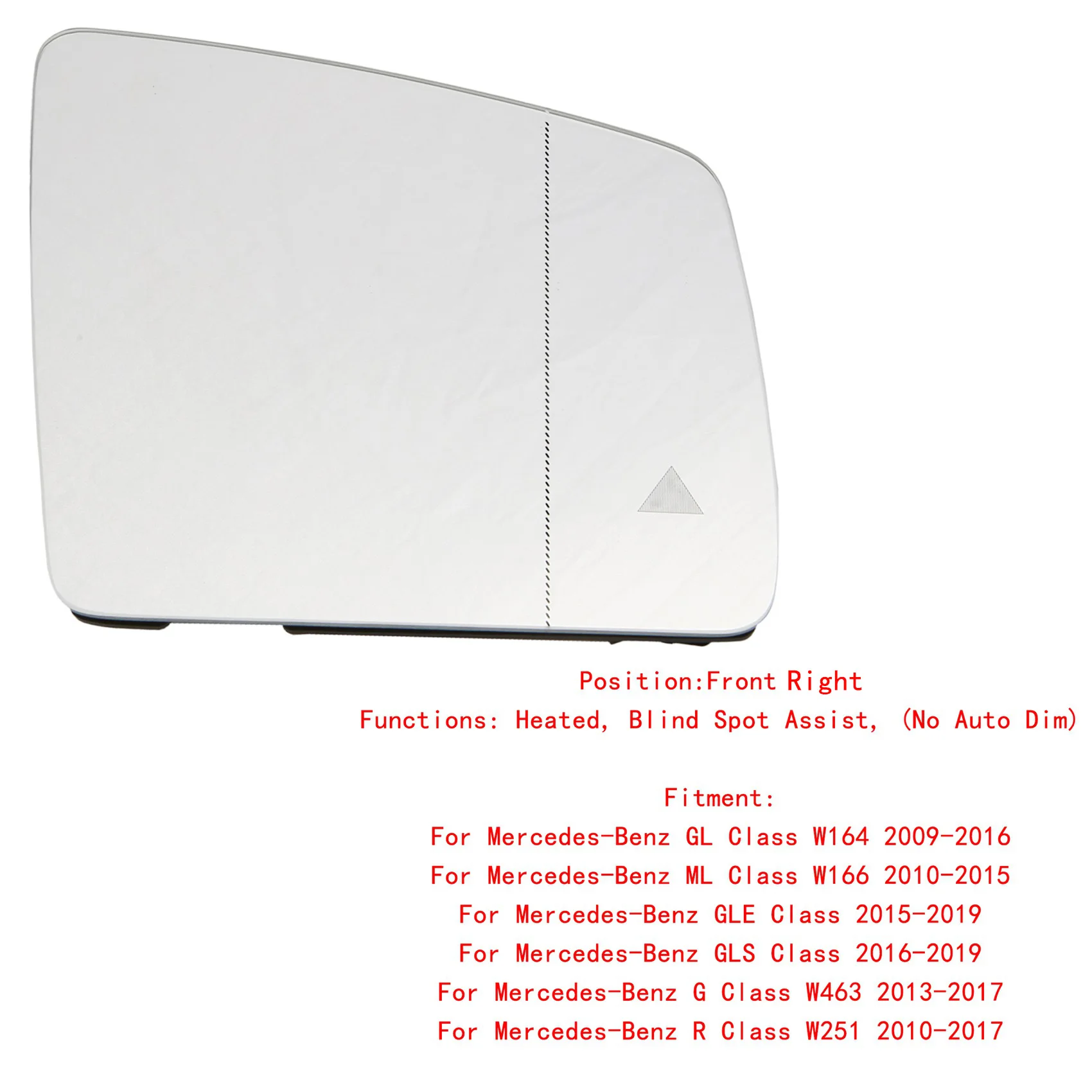 fits-for-right-side-mirror-rearview-mirror-glass-heated-blind-spot-assist-for-g-ml-class-w164-w166-2009-2019