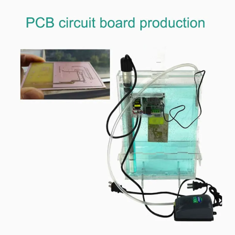 

HK2030 220V Board Production Equipment PCB Making Etching Metal Corrosion Etcher