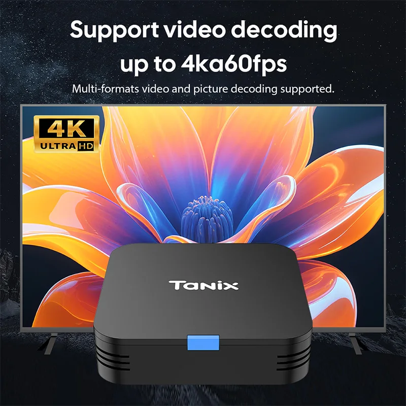 TANIX TX1 Allwinner H313 2G 16G Smart TV Box Android Set Top Box Streaming Media Player 2.4G Wifi 4K HD Mini TV Box Home Theater