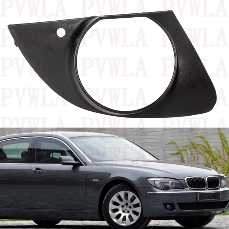 

Right Side Front Bumper Fog Lamp Light Grille Cover 51117142180 For BMW 750i 750Li E66 2006 2007 2008