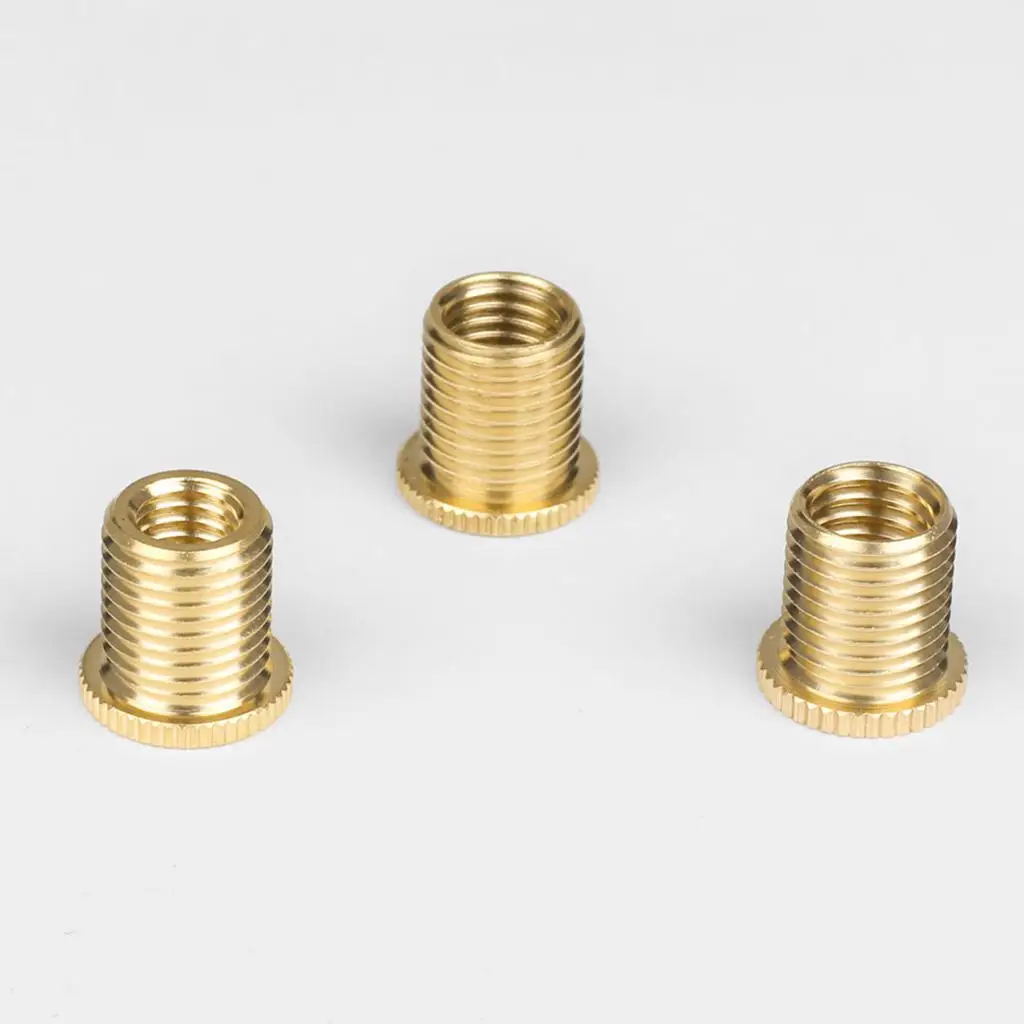 Gear Shift Knob Thread Adapter Aluminum Metal Insert Kit for Gear Lever 6 Gears Car Models