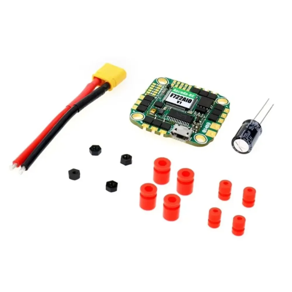 F722 F722 F7 STM32F22RET6 Mini BlheliS 40A×4 ESC USB DSHOT600 4S Flight Controller For RC Diatone Mamba FPV DroneUniFly