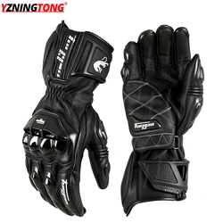 Professional Motorcycle Gloves Red White Off-road Racing Motos Drop Resistance Outdoor Luvas Black Suvs Full Short Long Style