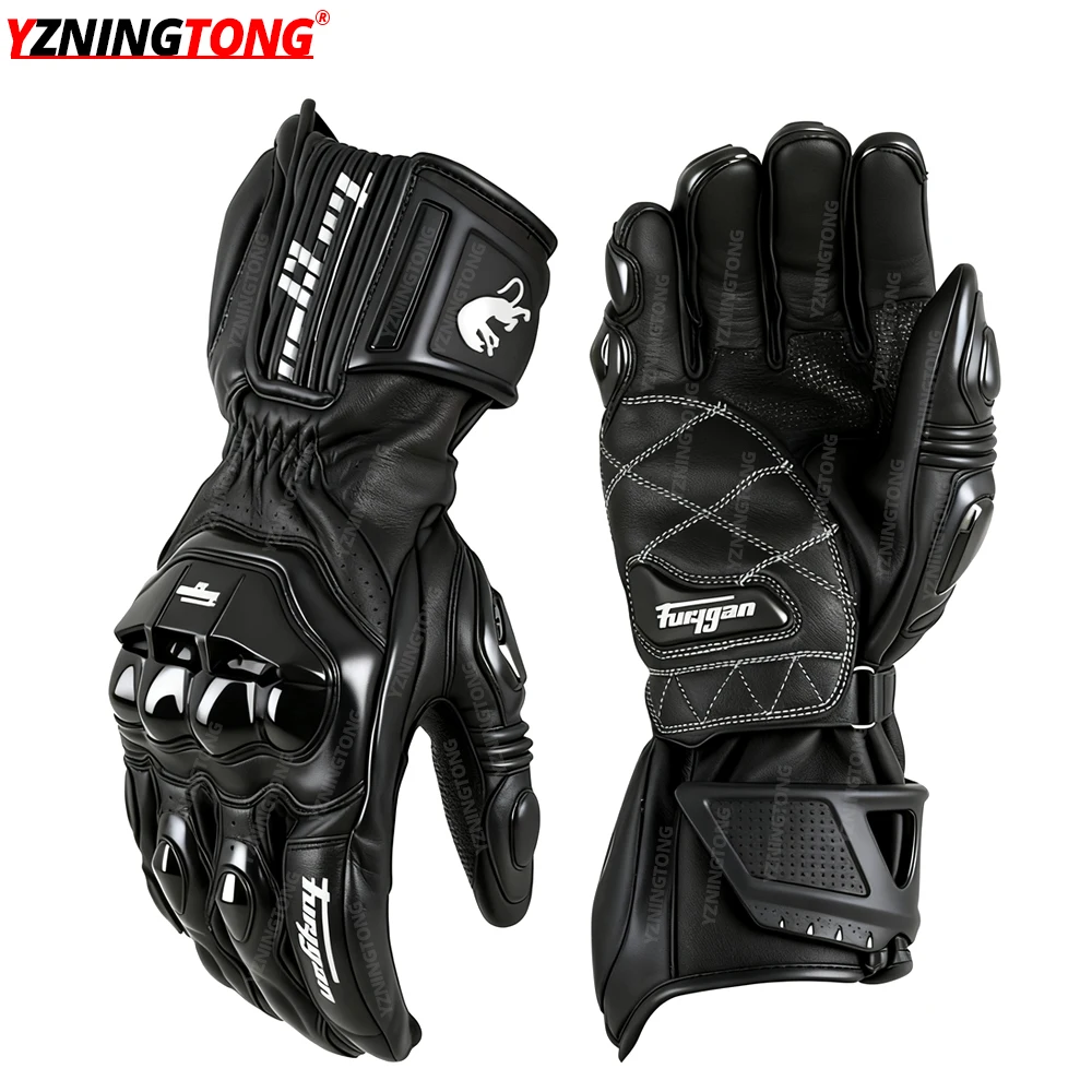 Professional Motorcycle Gloves Red White Off-road Racing Motos Drop Resistance Outdoor Luvas Black Suvs Full Short Long Style